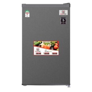 Smartpro 92litres Silver Single Door Fridge