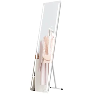 Executive White Dressing Mirror