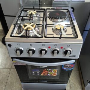 50*55 Ecomax 3+1 Standing Cooker  with Electric Oven