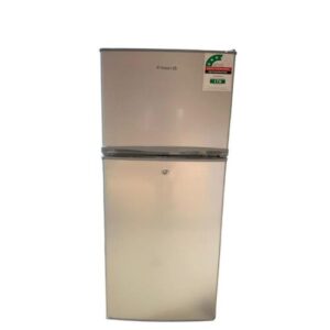 Silver Volsmart 138litres Double Door Refrigerator