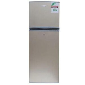Silver Volsmart 118 Litres Double Door Refrigerator