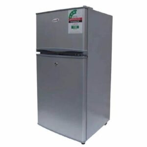 Silver Volsmart 108 litres Double Door Refrigerator