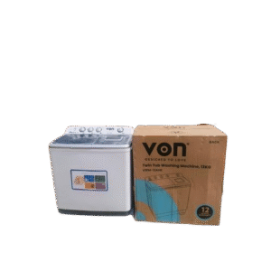 Von 13kgs Twin Tub Washing Machine -White